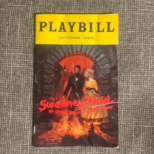 Sweeney Todd Broadway Playbill – Josh Groban & Annaleigh Ashford